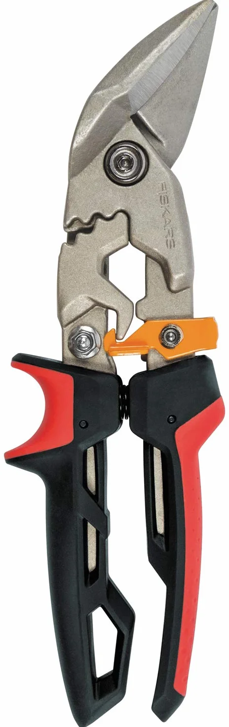 Fiskars Nożyce do cięcia blachy PowerGear 252 cm stal ulepszana cieplnie