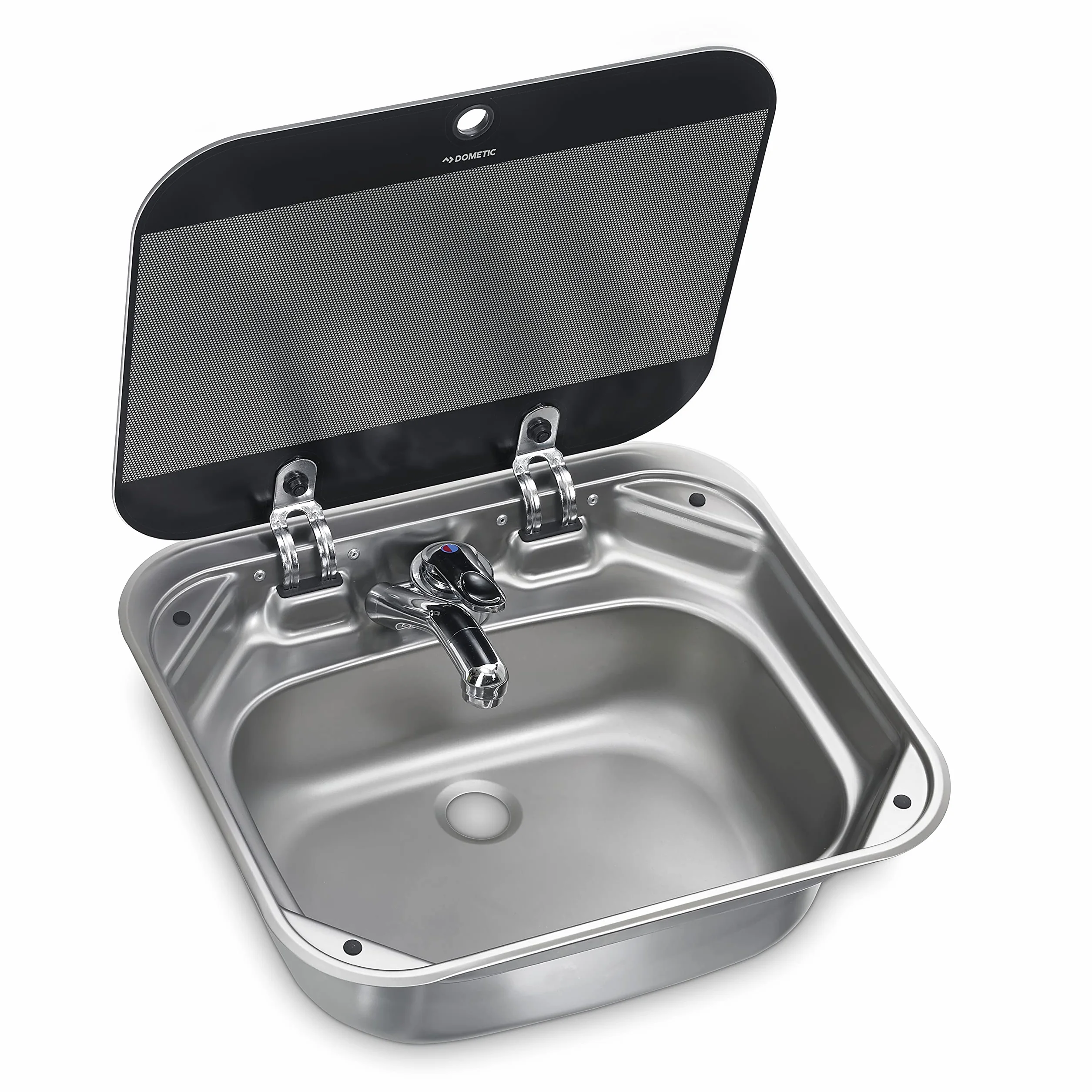 DOMETIC zlewozmywak stal nierdzewna