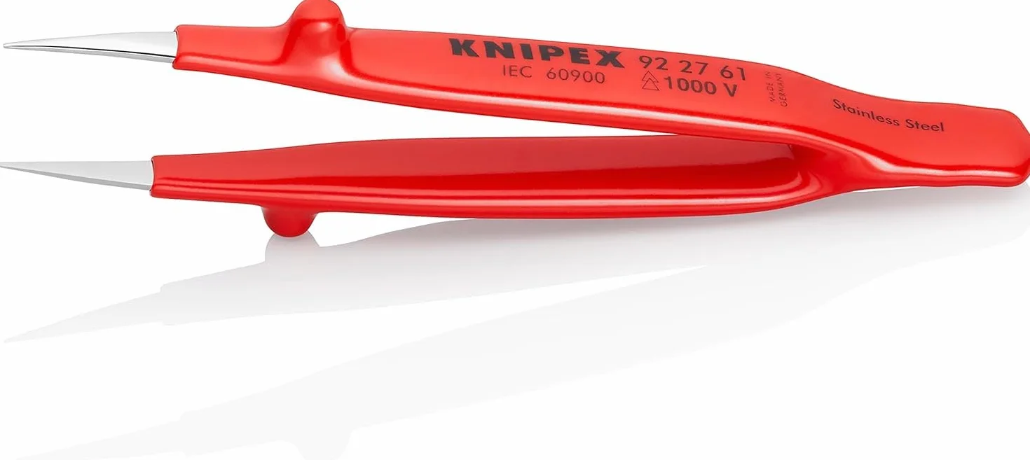 KNIPEX Pinceta uniwersalna izolowane zanurzeniowo 125 mm 92 27 61