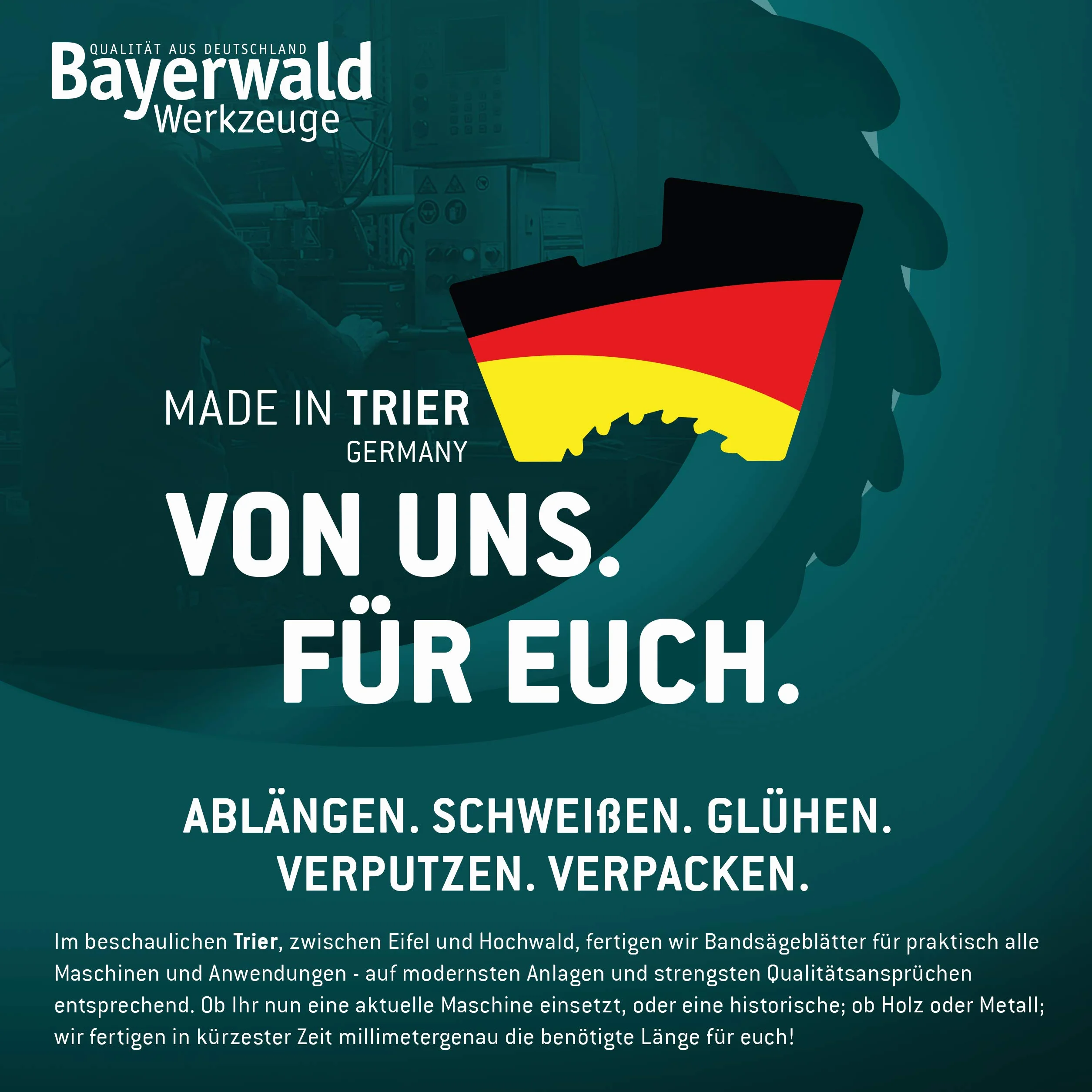 Bayerwald brzeszczot do piły taśmowej 1826 x 10 x 0,36 x 4