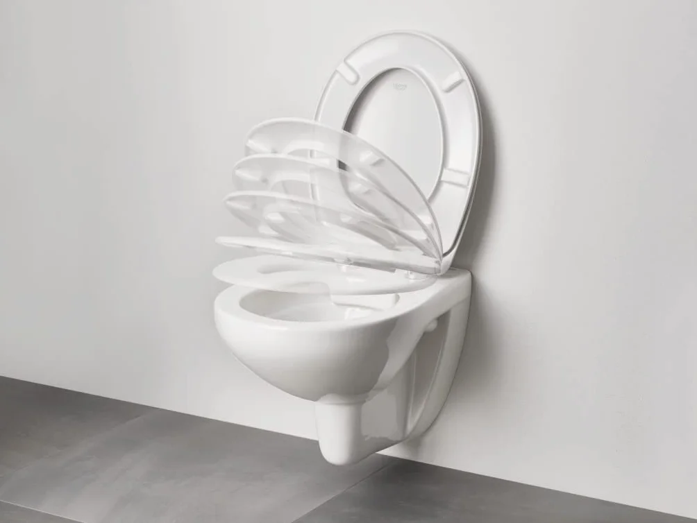 GROHE Bau Ceramic Deska sedesowa wolnoopadająca