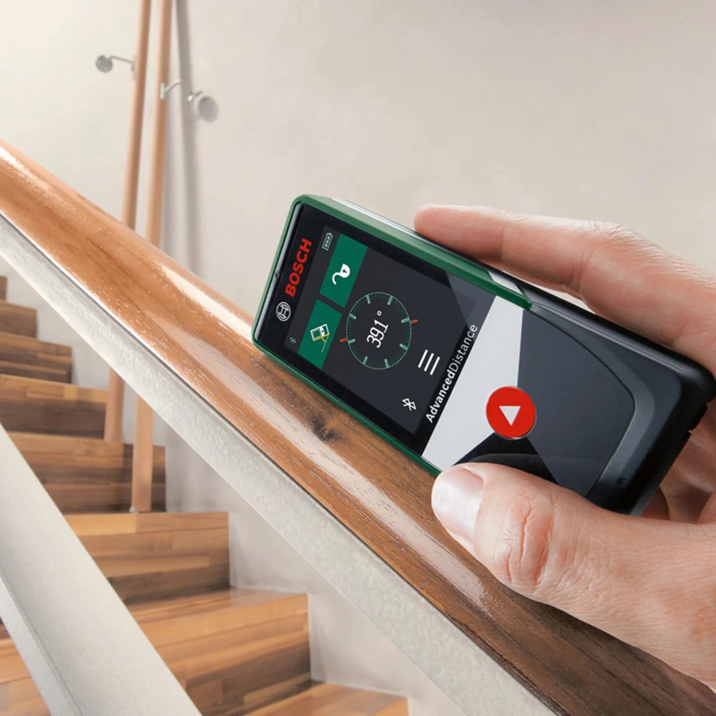 Bosch Advanceddistance 50 C Dalmierz Laserowy 50 m Wyświetlacz Dotykowy