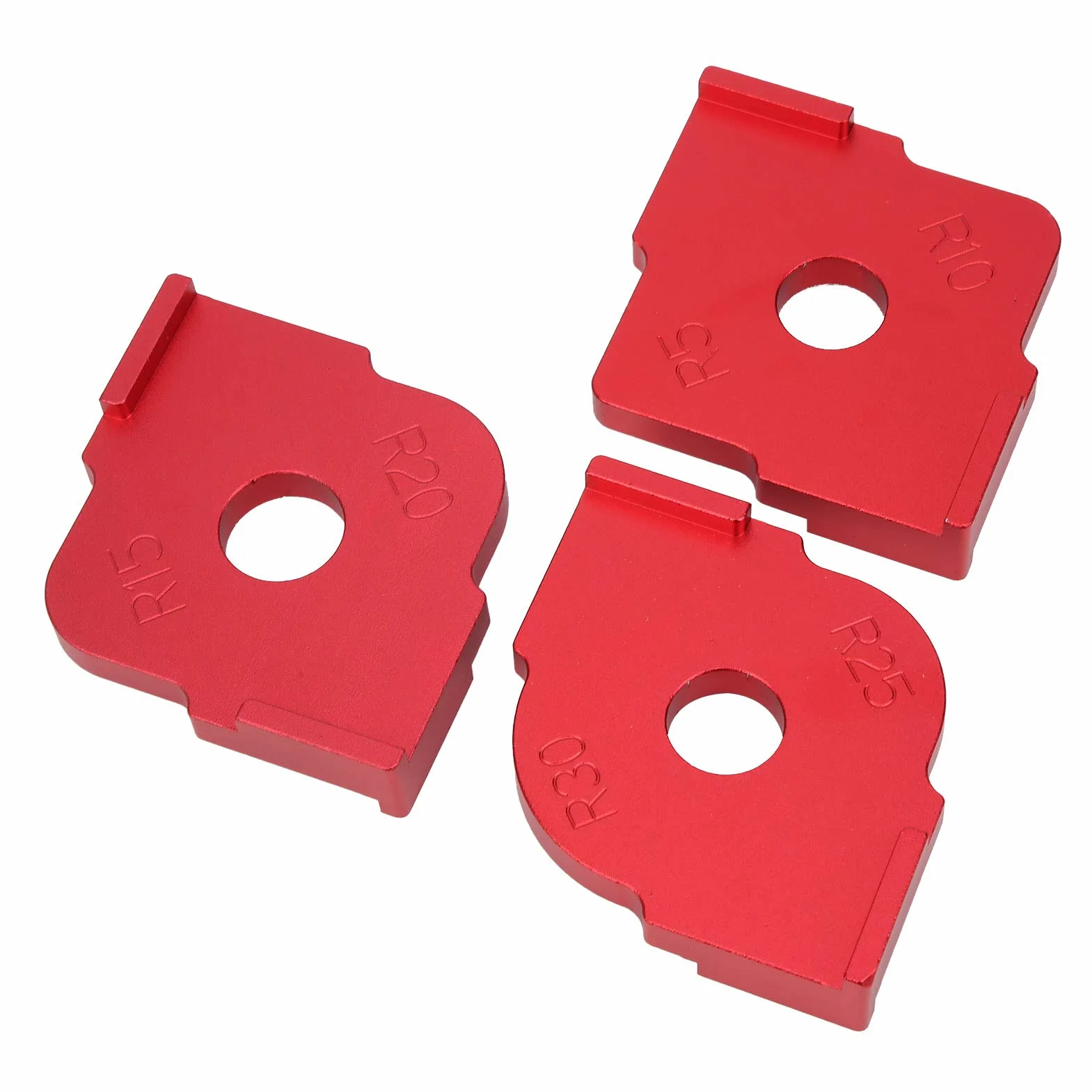 Szablony do frezowania promieniowego Quick-Jig R5 R10 R15 R20 R25 R30 ze stopu aluminium