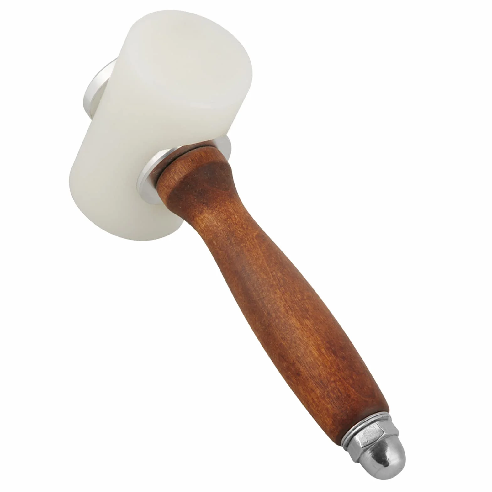 Leder T Form Holzgriff Nylon Carving Mallet Handwerk Stanzwerkzeug