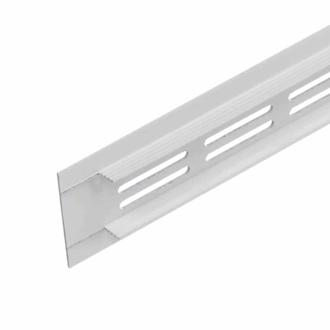 Aluminiowa kratka wentylacyjna biała 300 x 40 mm