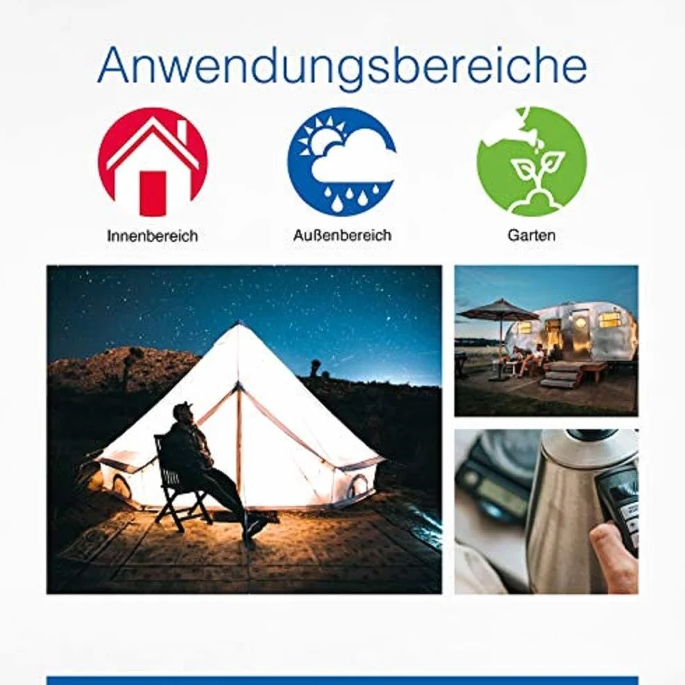 as - Schwabe CEE-Adapterleitung Caravan 1,5 m 250 V IP44 Blau