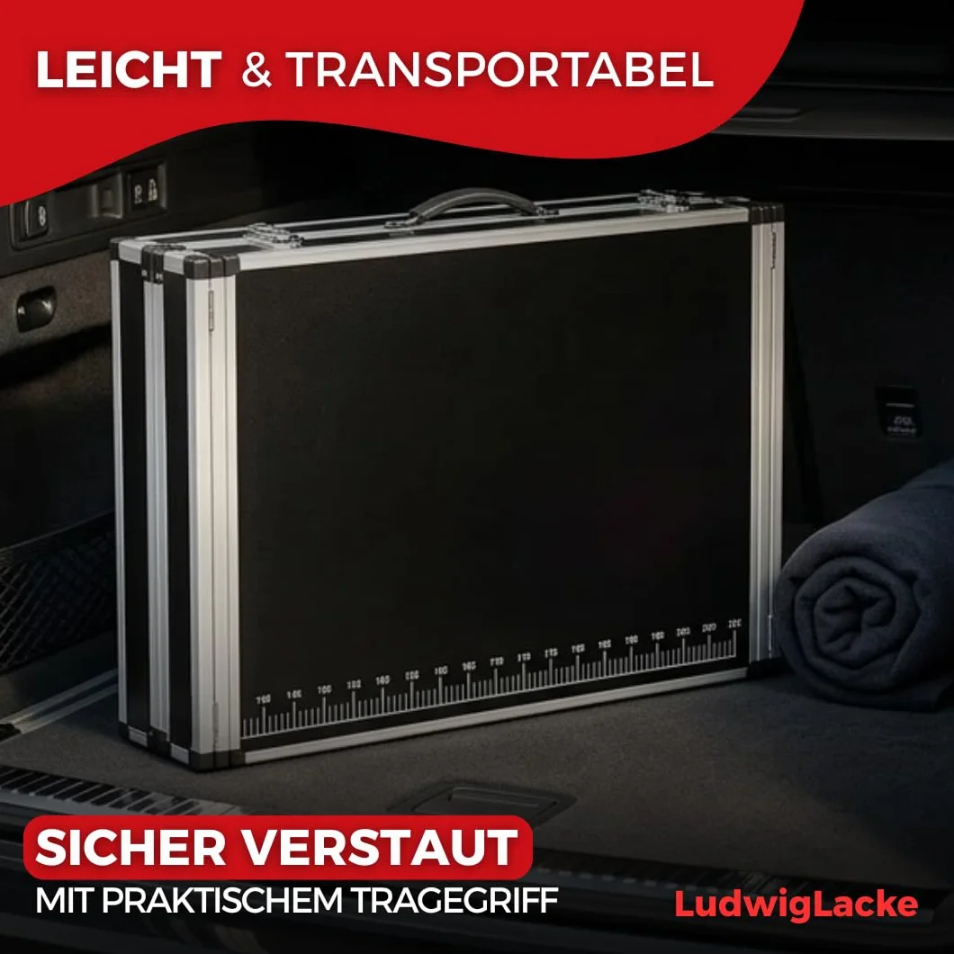 Ludwig Lacke® składany stół do tapetowania 3-częściowy zestaw 90 kg 100 x 60 cm