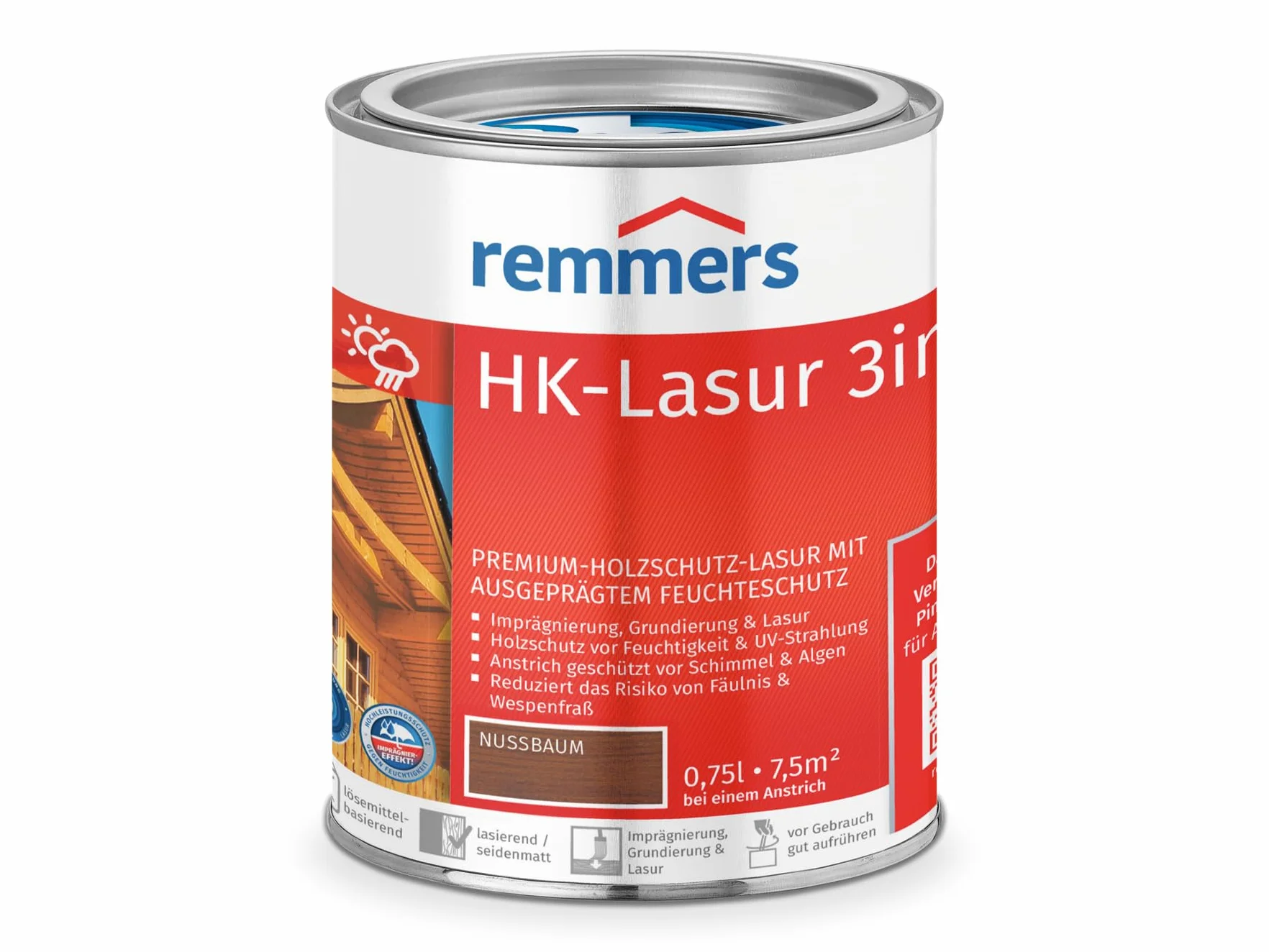 Remmers HK-Lazur orzech 750 ml