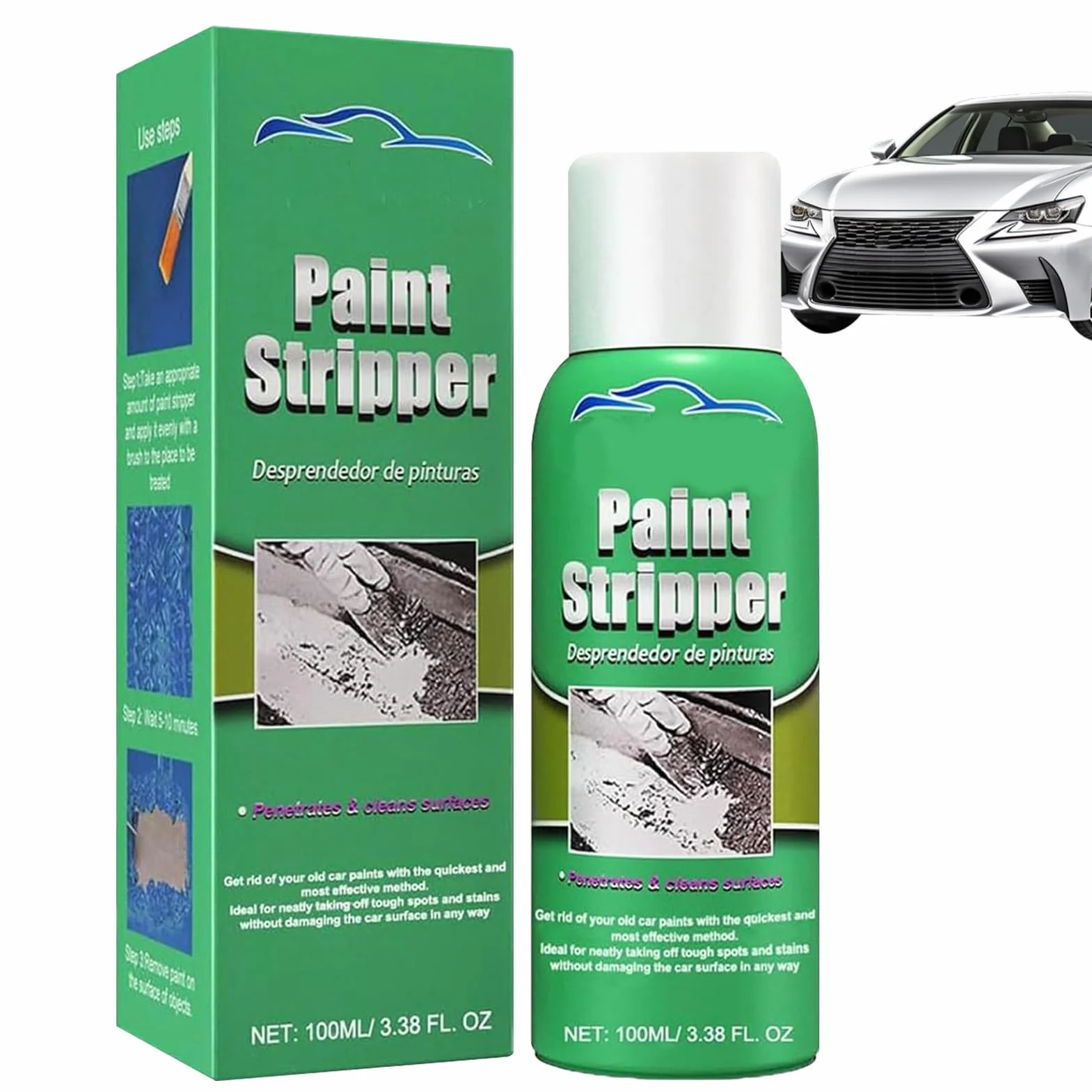Środek Do Usuwania Farb z Metalu 100ml | Akcesoria Samochodowe