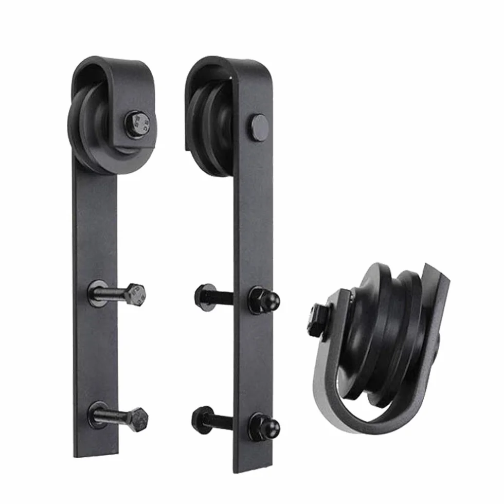 Aufun System drzwi przesuwnych ze stali węglowej 35-45 mm 130 kg 366 cm