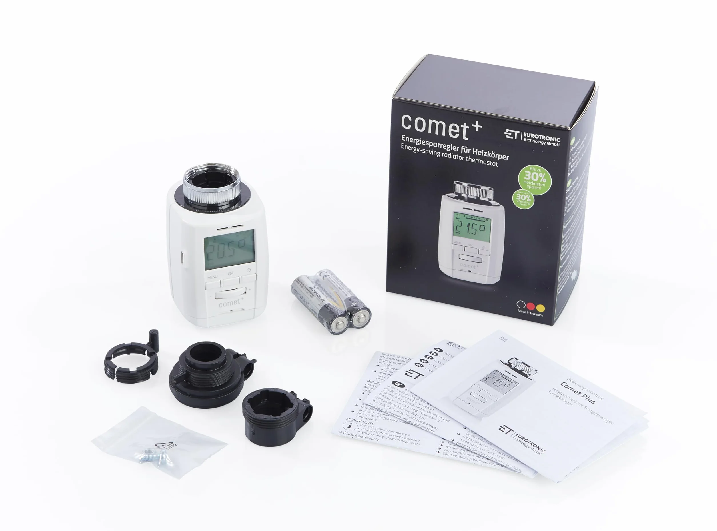 Eurotronic Comet Plus Inteligentny Termostat Biały