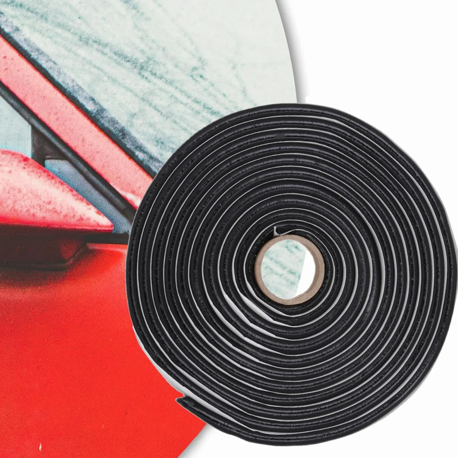Weather Stripping, Under Door Draft Blocker, Door Insulator Strip, Rubber Weather Seal, Auto Draft Seal Strip, Soundproof Edge Protector, 13 Ft Weather Stripping, Car Windshield Sealing Strip