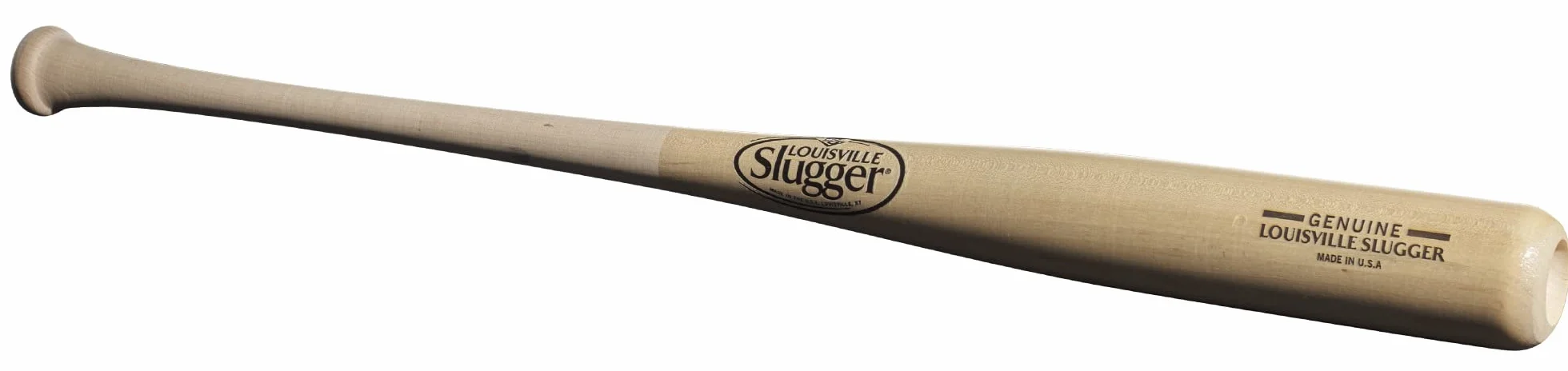 Louisville Slugger Oryginalna mieszanka niedokończonego naturalnego przezroczystego kija baseballowego