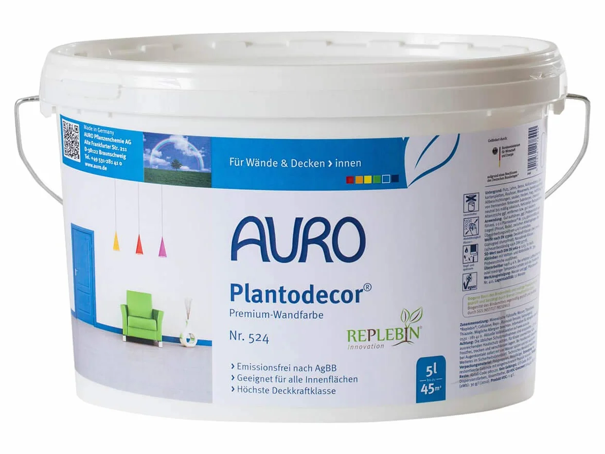 AURO Plantodecor Premium farba ścienna nr 524 5 l
