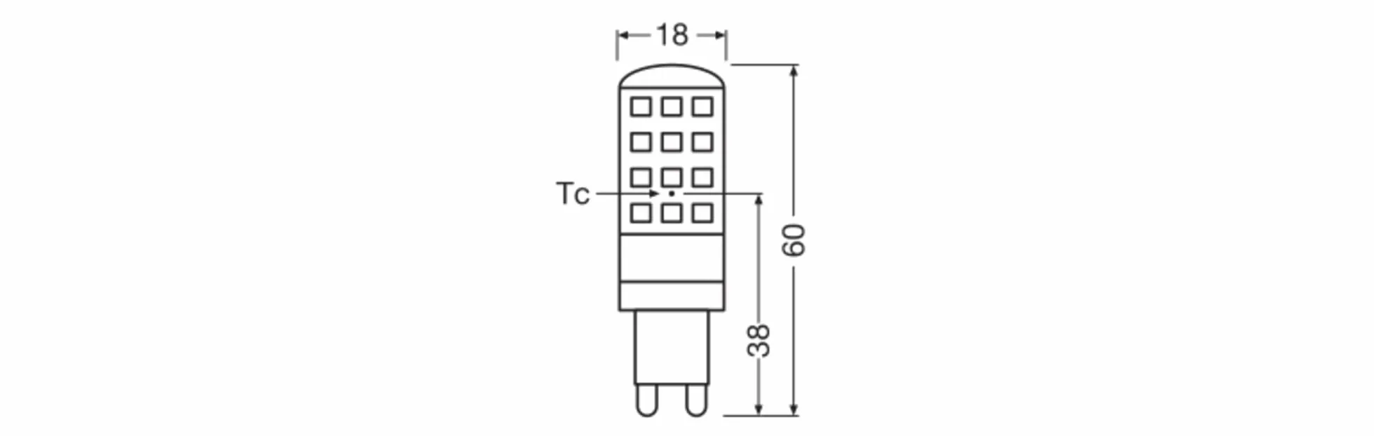 OSRAM SMART+ WiFi SPECIAL PIN CL 30 Lampa LED z trzonkiem typu Retrofit G9, 3,5 W, 320 lm, 2700 K do 6500 K, funkcja światła białego, możliwość przyciemniania, długa żywotność, łatwa instalacja,