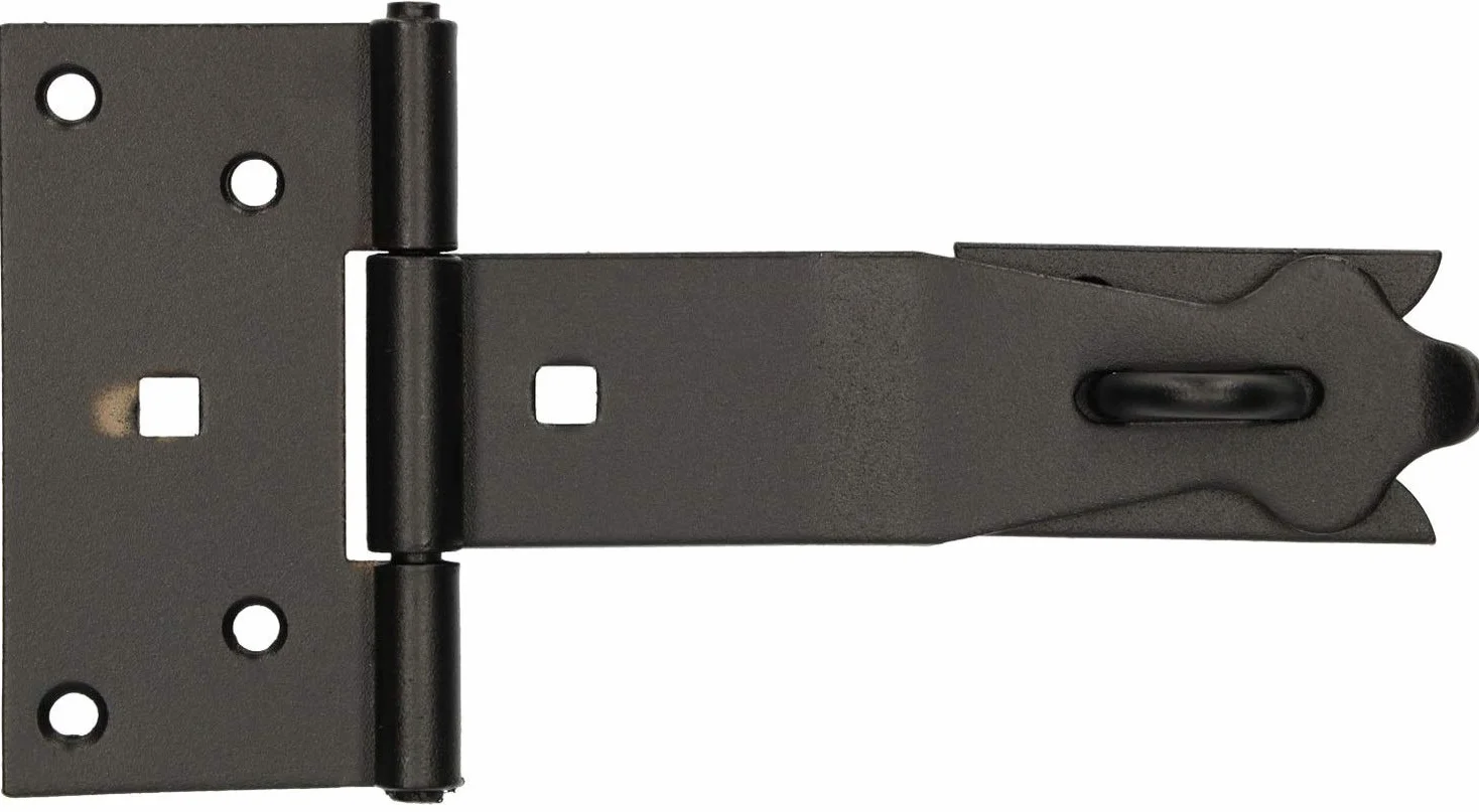 KOTARBAU® Osłona bezpieczeństwa 160 x 35 mm Zawias awaryjny Rygiel drzwiowy kłódka składana blokada do piwnicy