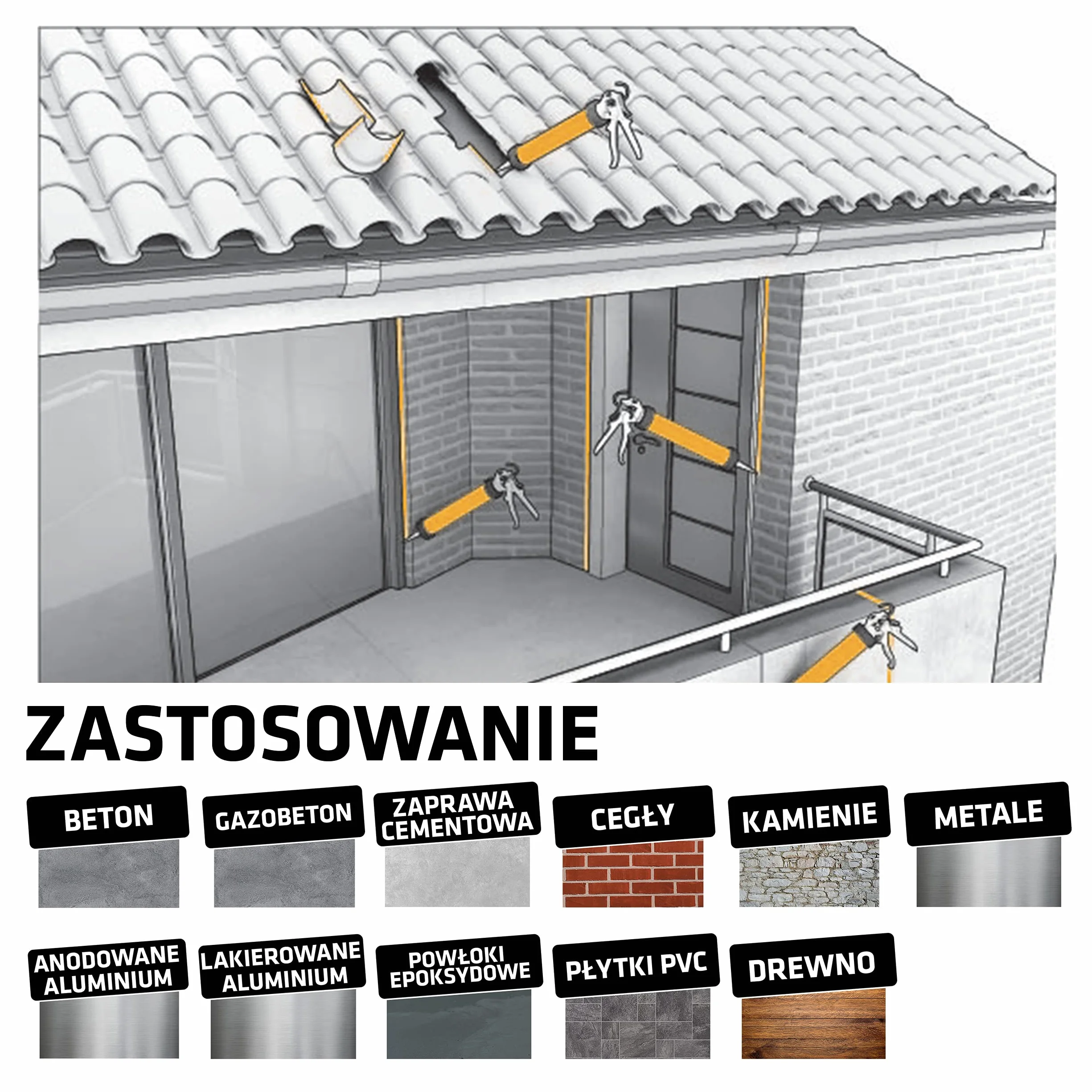 Sikaflex 11FC+ Klej poliuretanowy Grafitowy 300ml