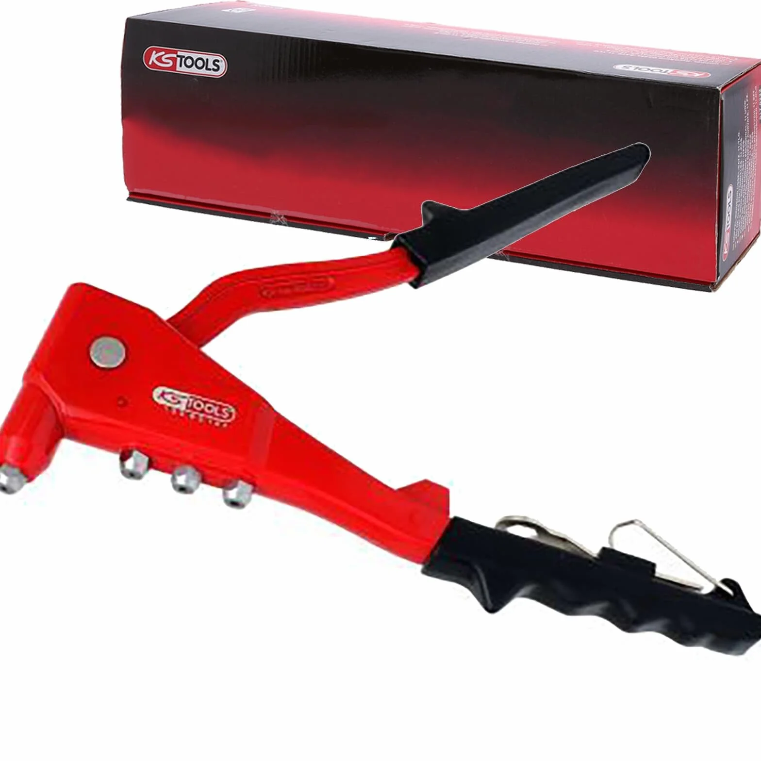 KS Tools Standardowe ręczne szczypce do nitowania 270mm