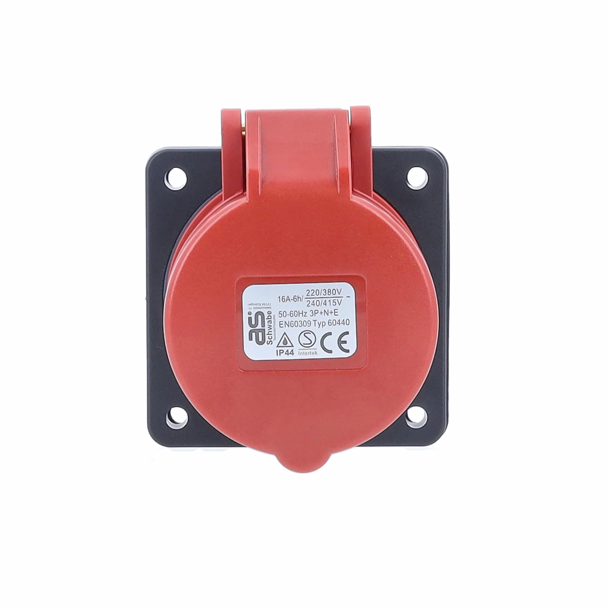 Schwabe 60440 CEE Skrzynka Montażowa 400V 16A 5-Biegunowy 6H 75mm