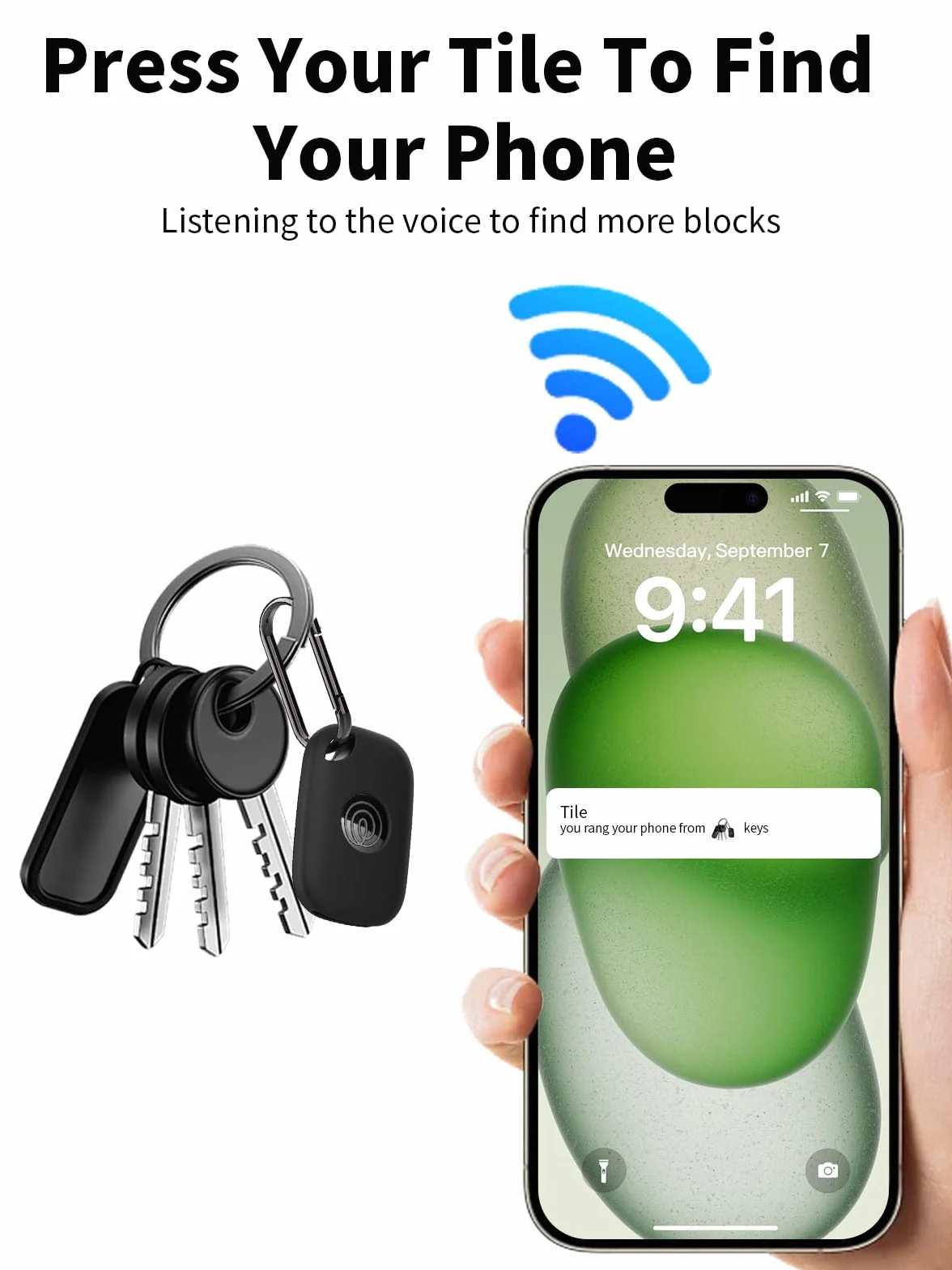 2-pak etui ochronne do Tile life360 Pro z silikonowym brelokiem do kluczy - trwałe i stylowe etui, wodoodporne, odporne na upadki - czarne