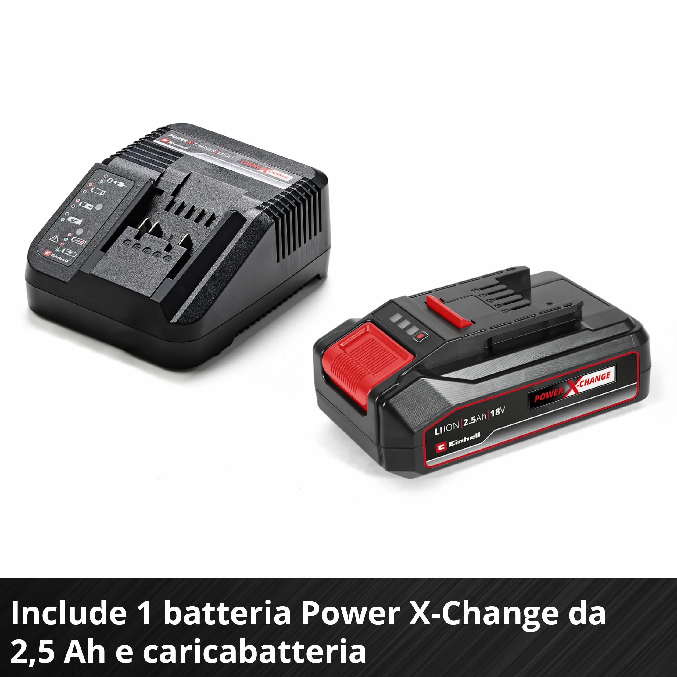 Einhell TE-CD 18/44 Li-i Akumulatorowa wiertarko-wkrętarka udarowa 18 V 44 Nm 2,5 Ah Power X-Change