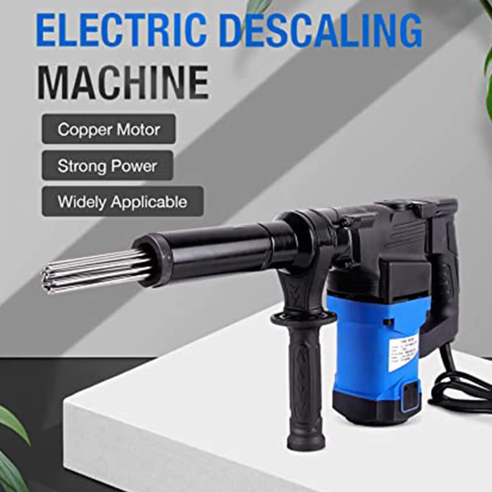 Elektryczny młotek igłowy 1100W pistolet do odrdzewiania 220V