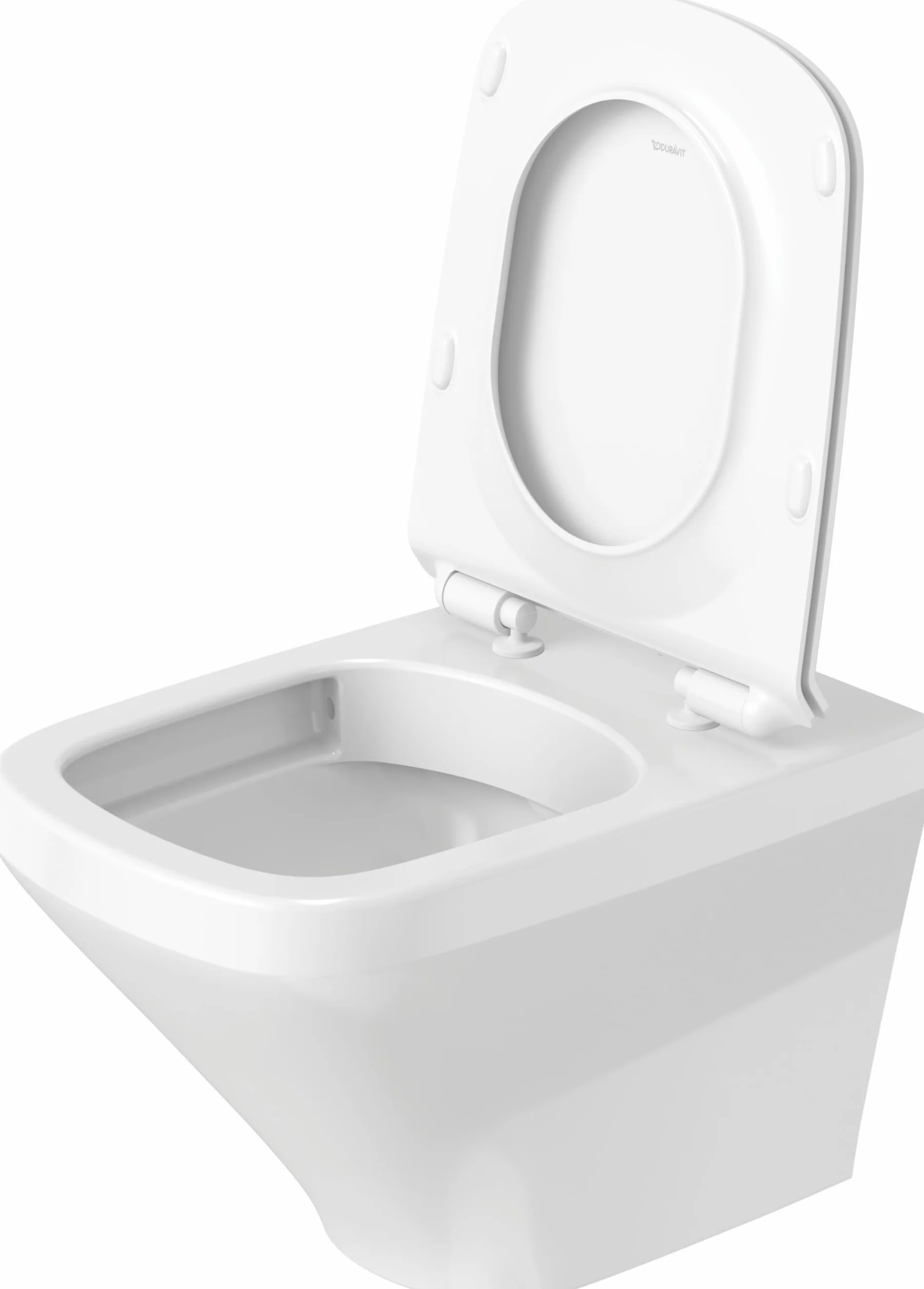 Duravit DuraStyle Deska sedesowa z zamknięciem soft, pokrywa toalety z duroplastu, stal nierdzewna, biały