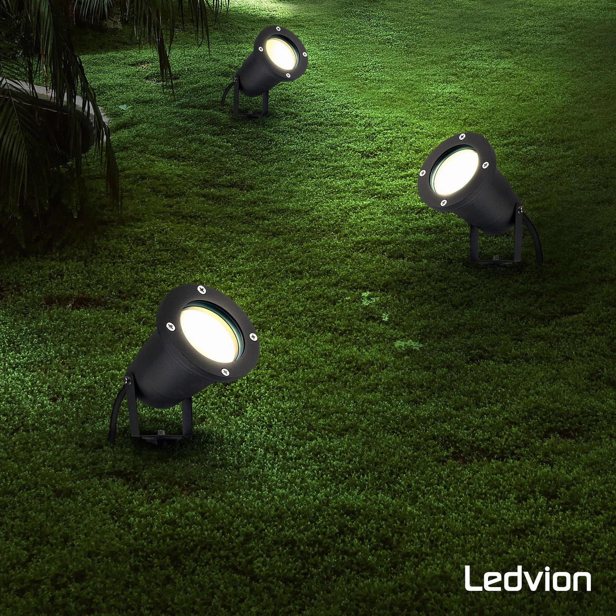 Ledvion Reflektor Ogrodowy LED IP65 220-240V Obrotowy Wodoszczelny