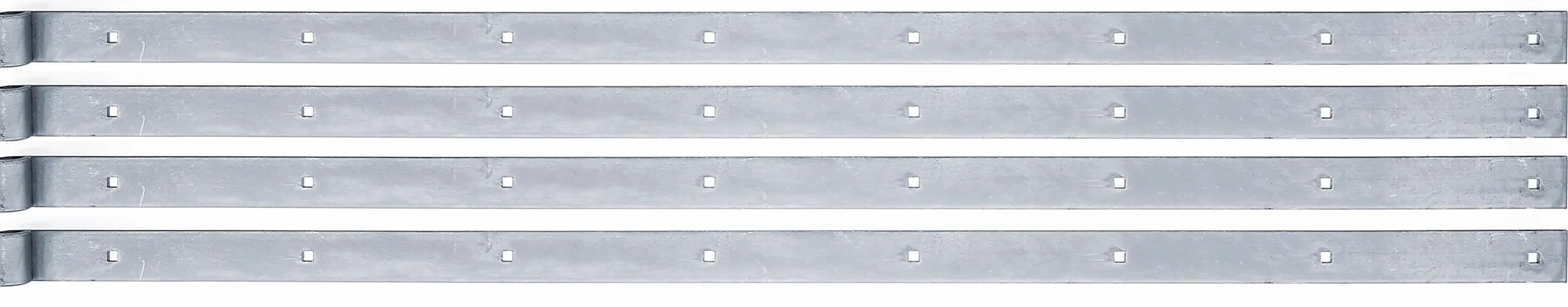 Alberts 862466 Pasek do okiennic ocynkowany na niebiesko rolka Ø16 mm 1160 x 40 mm zestaw 4 szt.