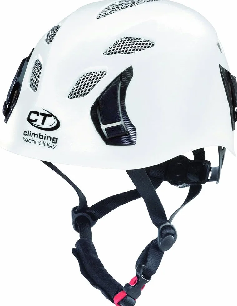 Climbing Technology Mężczyźni Kask do Wspinaczki, Biały/Czarny, 53