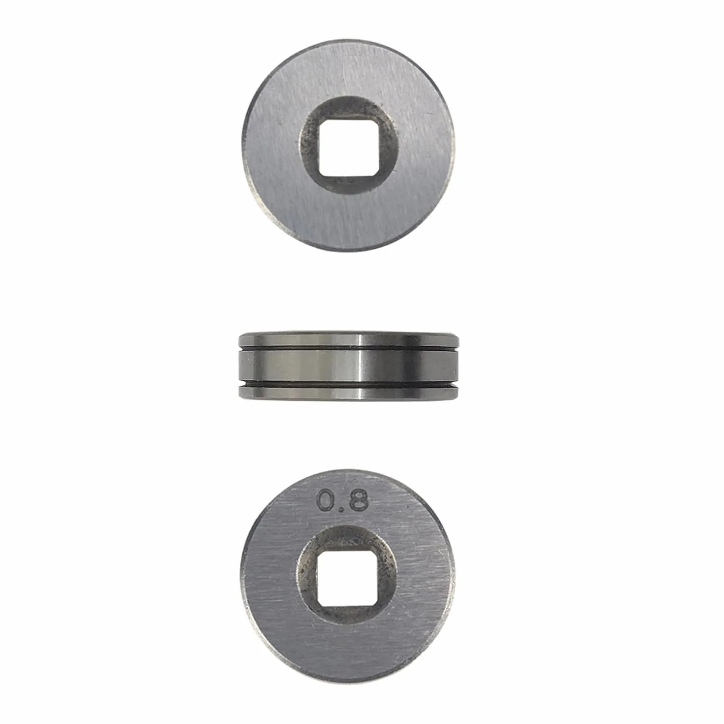Walce napędowe do podawania drutu Koła rolkowe 25 mm Gładki rowek SSJ16 Części do spawaczy MIG MAG 0,6 mm 0,8 mm