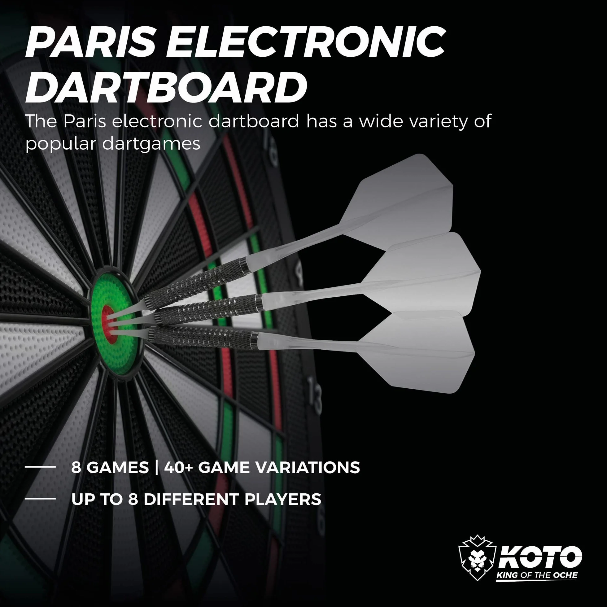 KOTO Tarcza do Darta Elektroniczna Paris | Tarcza do Rzutek