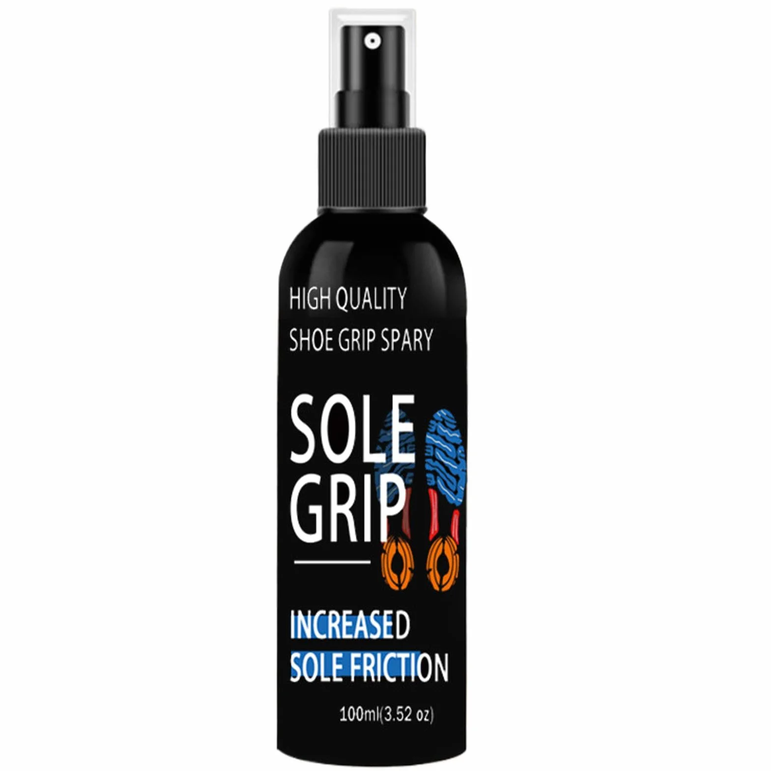 Sneaker Grip Spray | Basketball Shoe Grip Spray | Shoe Sole Traction Sprays | 100ml Shoe Grip Sprinkling | Sneaker Traction Enhancer | Provides Better Hold For Athletes During Fast Movements