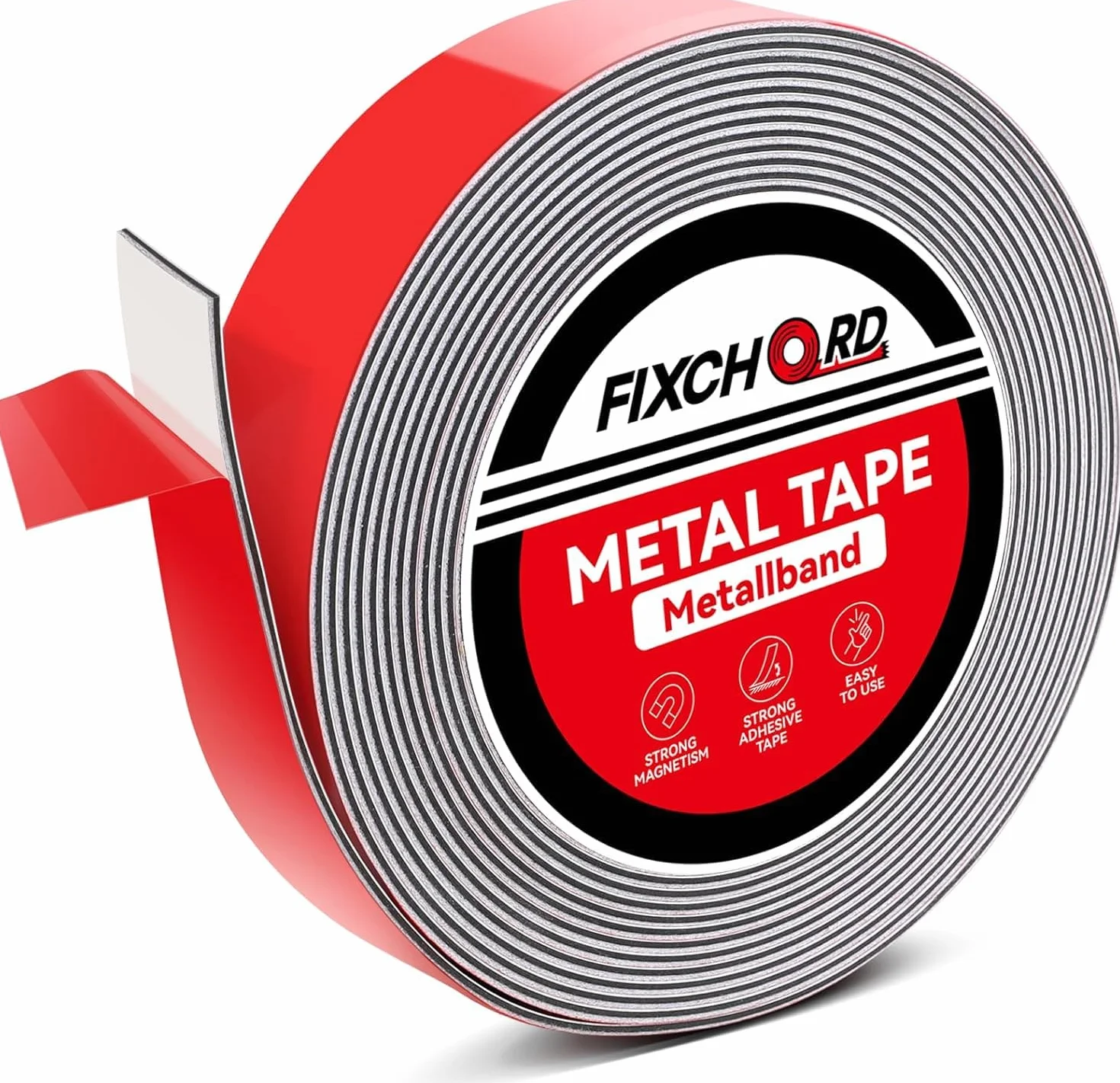 Taśma Metalowa Samoprzylepna 6m x 35mm do Ton i Magnesów