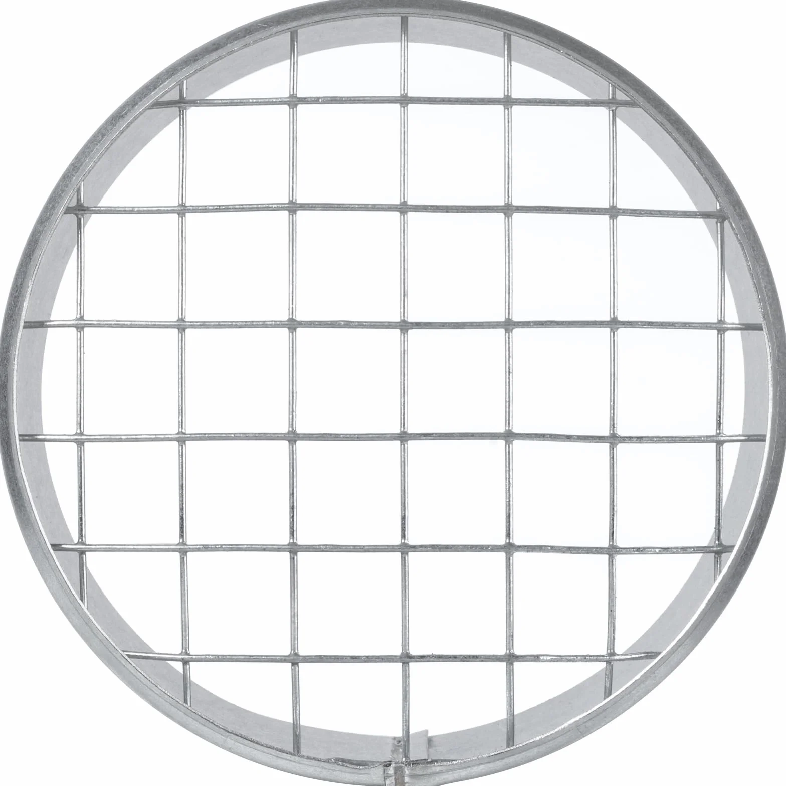 Repa Market Pokrywa kanału Ø10 cm ze stali ocynkowanej z ekranem siatkowym HVAC