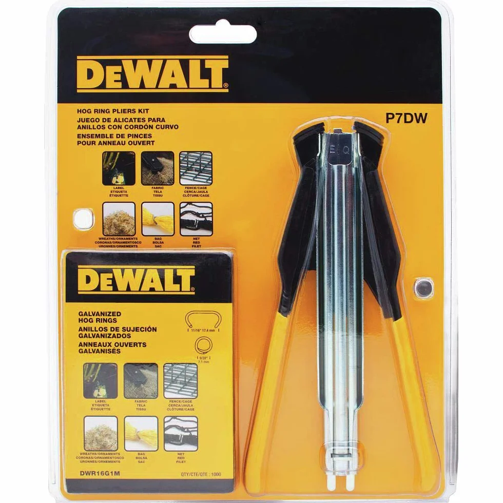 DEWALT Hog Ring zestaw szczypiec P7DW