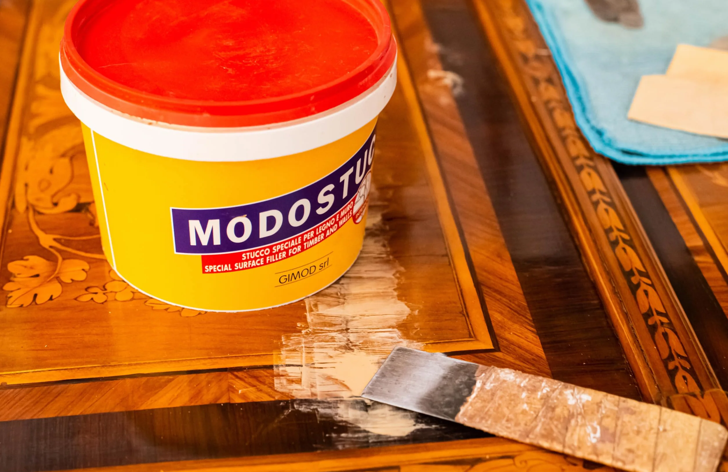 Modostuc - Szpachlówka do drewna 1 kg - Dąb