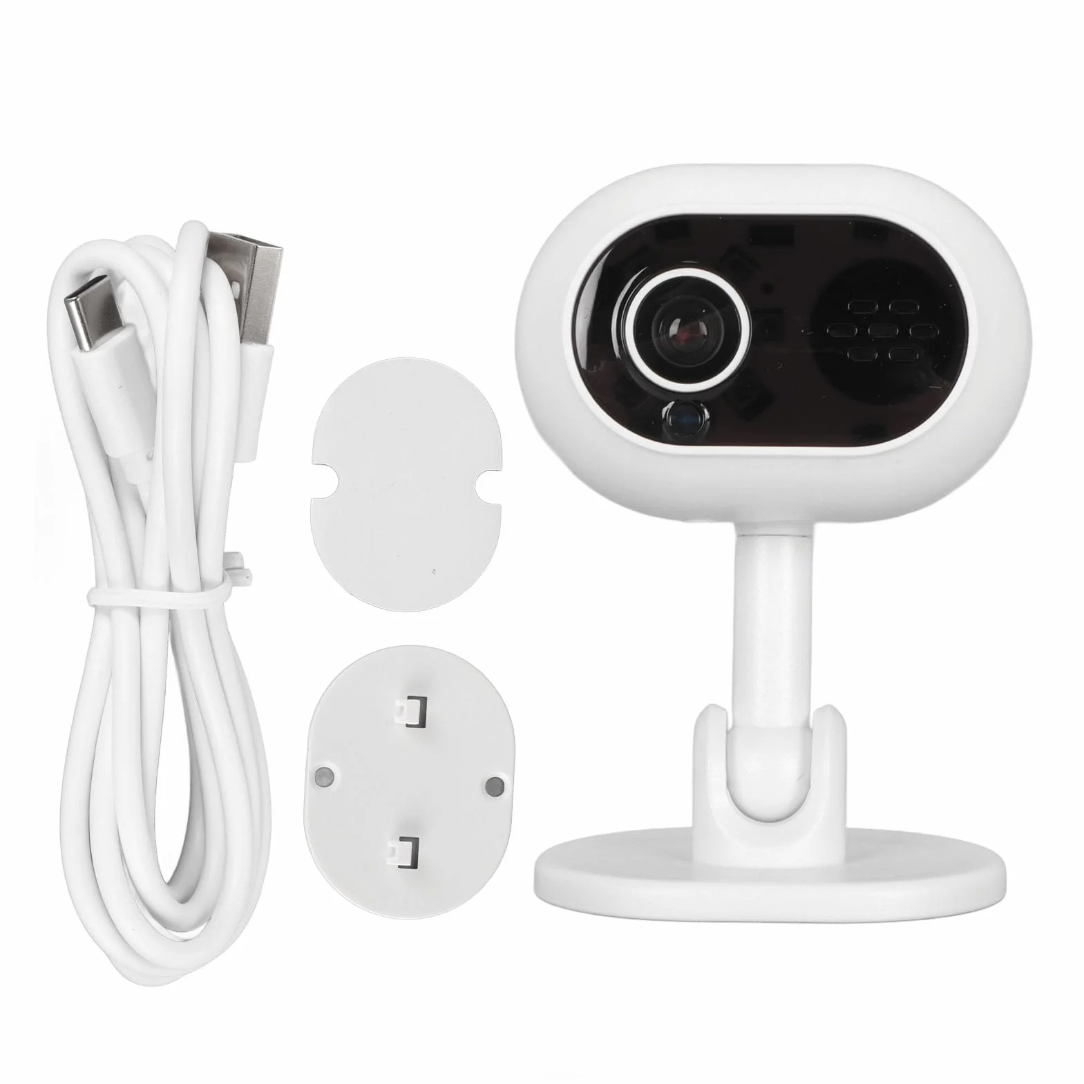 Kamera do monitoringu domu 1080P z dwukierunkowym monitorowaniem aplikacji dla zwierząt domowych dzieci i osób starszych – nagrywanie łatwa instalacja do użytku wewnątrz i na z