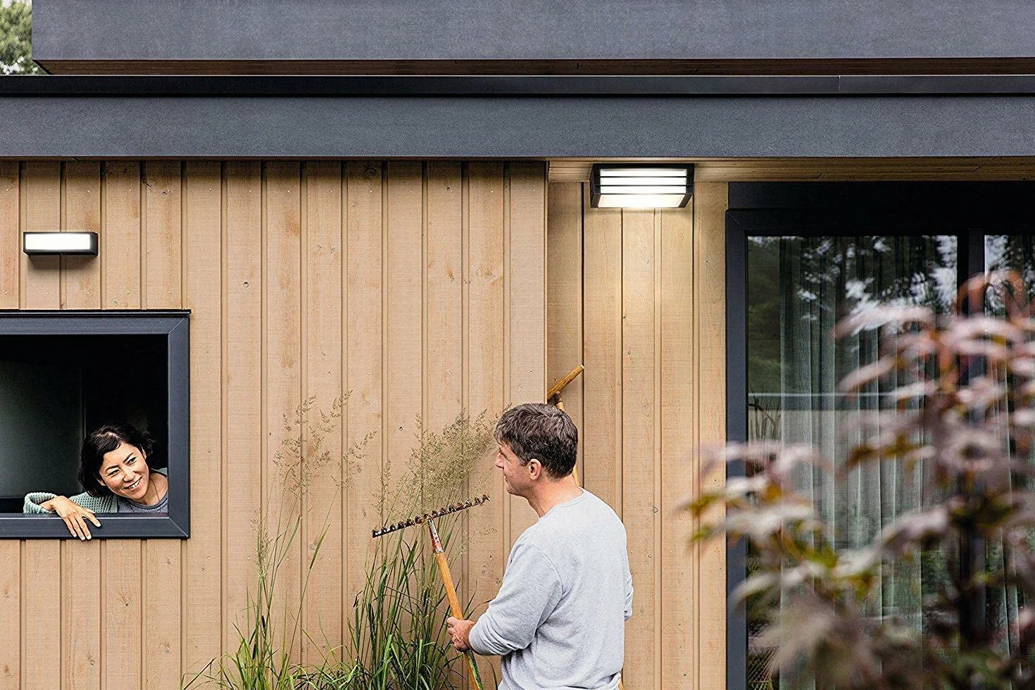 Philips myGarden lampa sufitowa Moonshine, antracyt