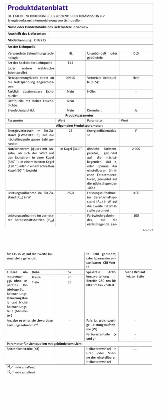 Zestaw 2 sztuk 24 V 25 W żarówka E14 (2) niskie napięcie 24 V X szyna uchylna kształt gruszki