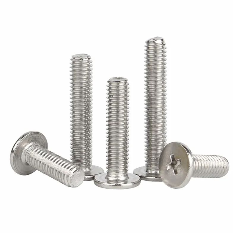 M3 x 5 (głowica 6) 50 Pcs Ekstra cienki Krzyż Śruby z łbem płaskim Stal nierdzewna 304 Niski profil Komputer Śruby maszynowe