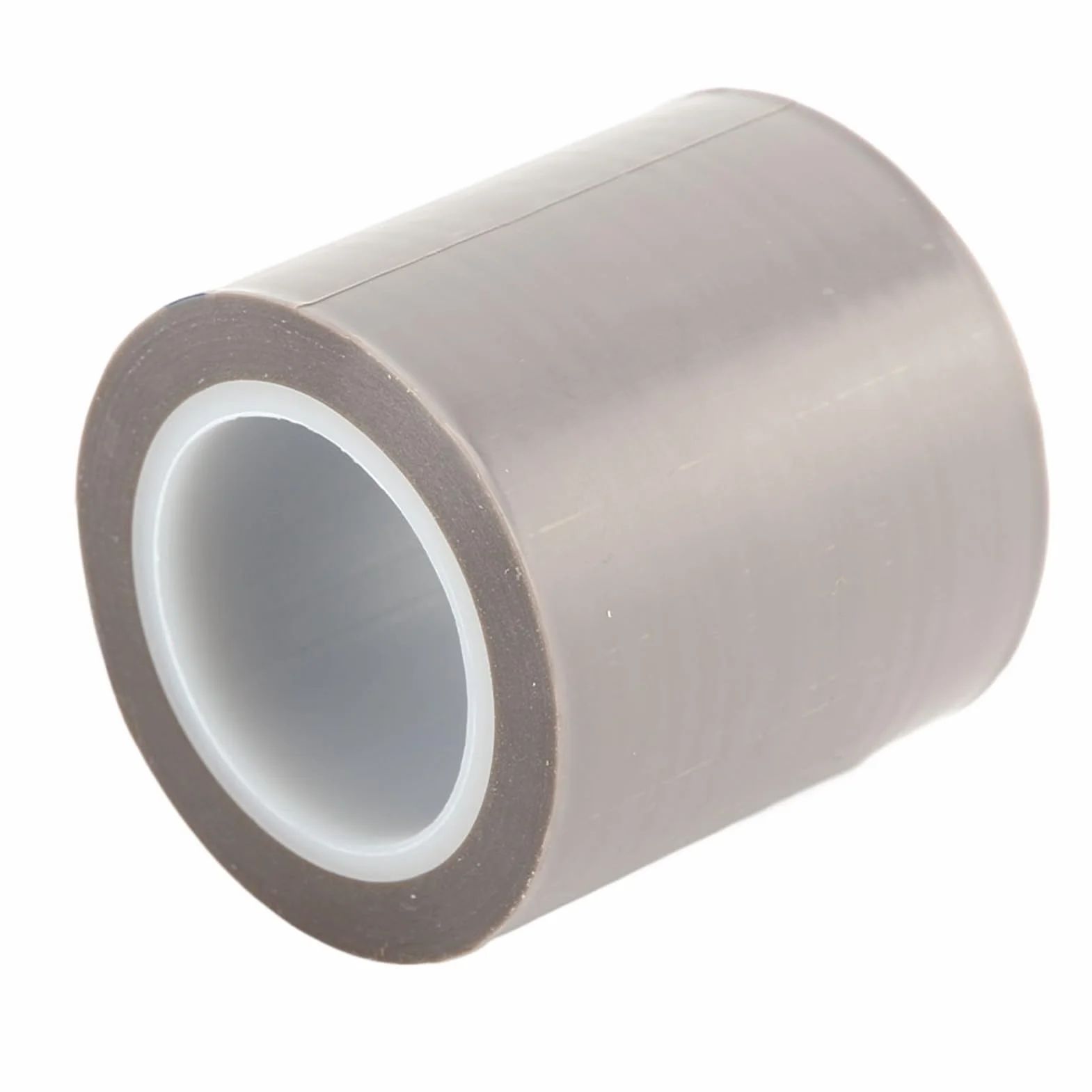 Taśma Klejąca z Włókna Szklanego i PTFE, Szara 0,08 mm x 50 mm x 10 m, Wysokotemperaturowa