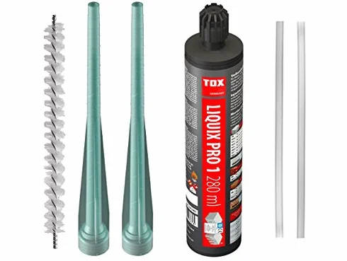 TOX Liquix Pro zestaw zaprawa kompozytowa bez styrenu 280 ml przedłużacz mieszacza statycznego 200
