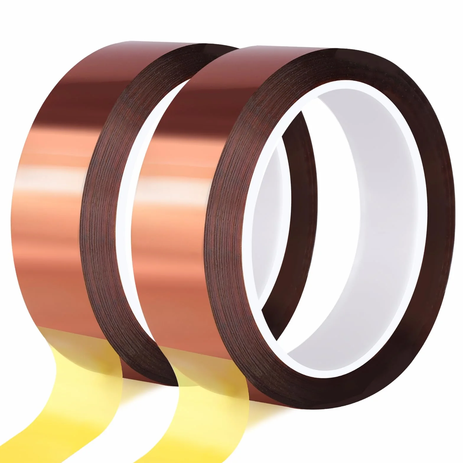 Taśma Kapton 20 mm x 25 m, odporna na wysokie temperatury, taśma izolacyjna termiczna do sublimacji i elektroniki
