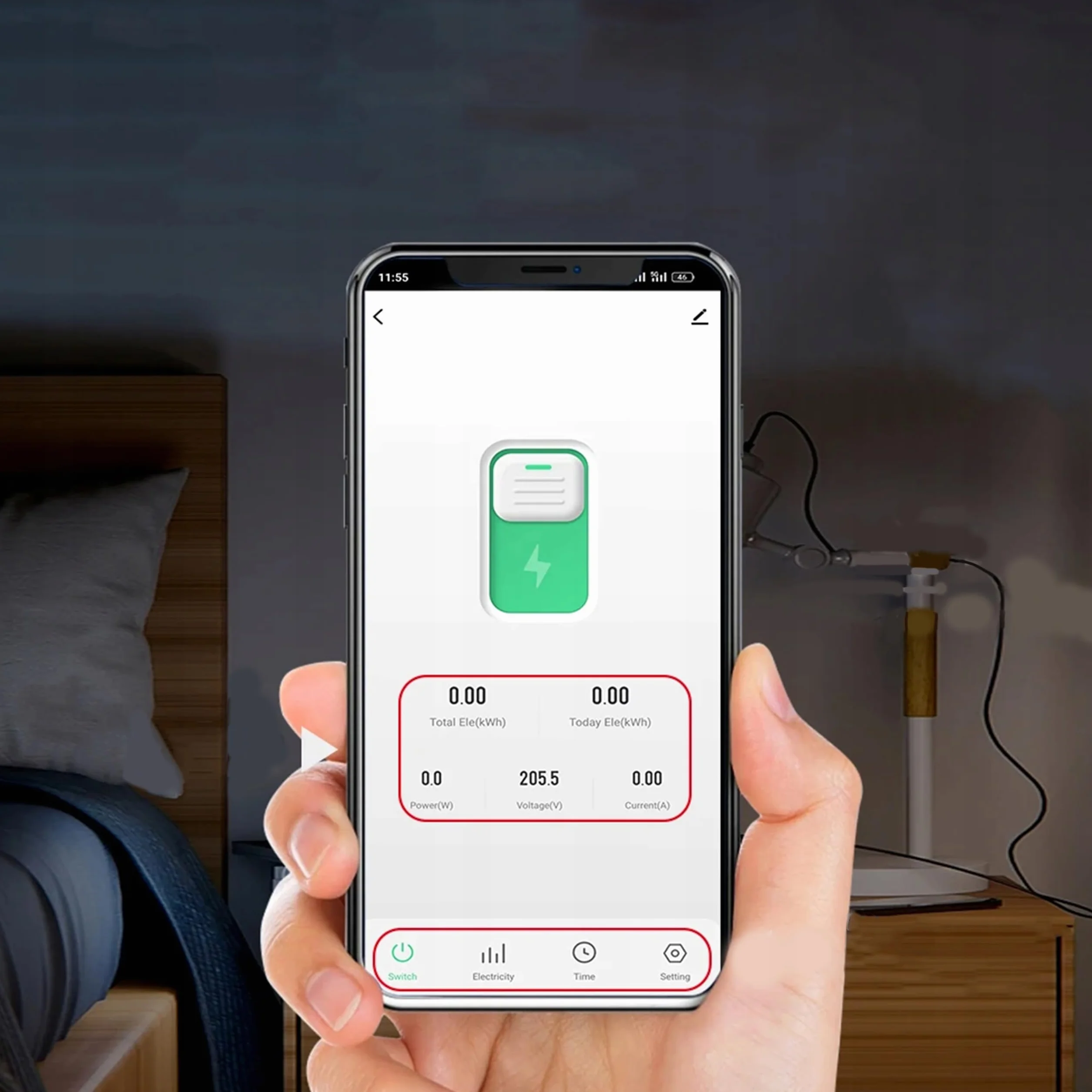 PRZEKAŹNIK WiFi Z POMIAREM PRĄDU NA SZYNĘ TUYA SMART LIFE 63A
