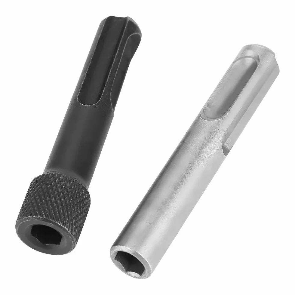 Adapter gniazda stalowego SDS Plus Przedłużenie sześciokątne Zestaw 5 sztuk