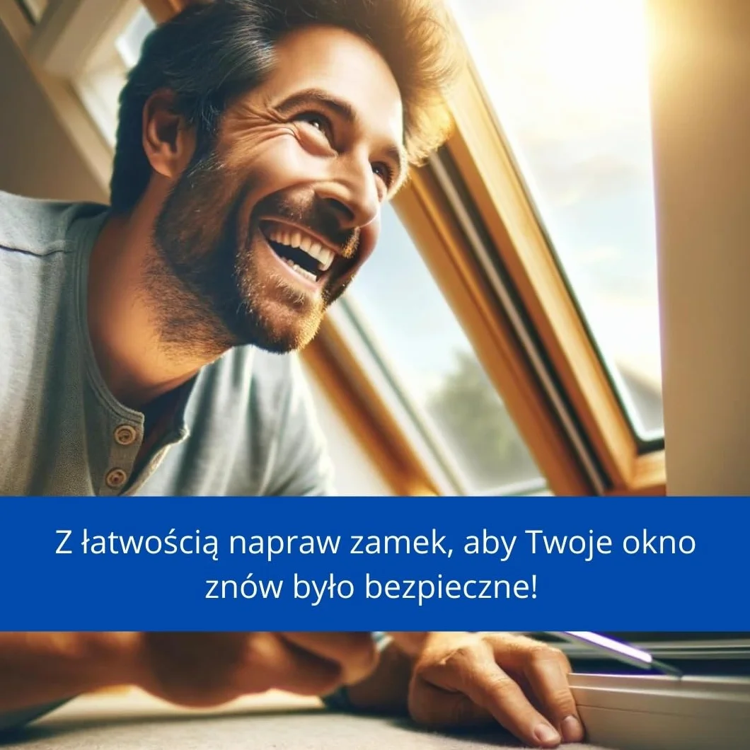 Zamek Kompatybilny z Velux VES V21 Czarny - Część Zastępcza do Okna Dachowego