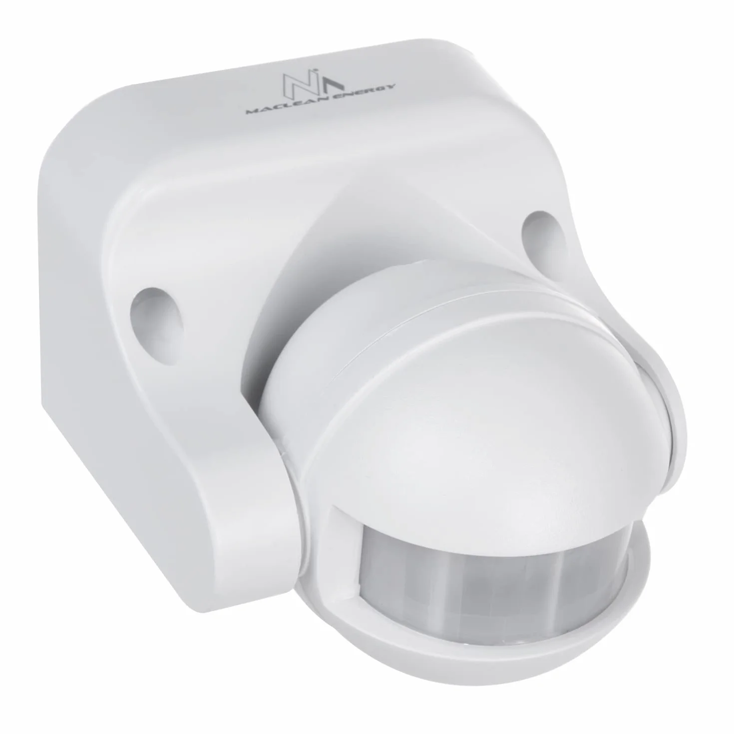 Maclean MCE358 czujnik ruchu PIR 180° IP44 12 m 300/1200 W biały