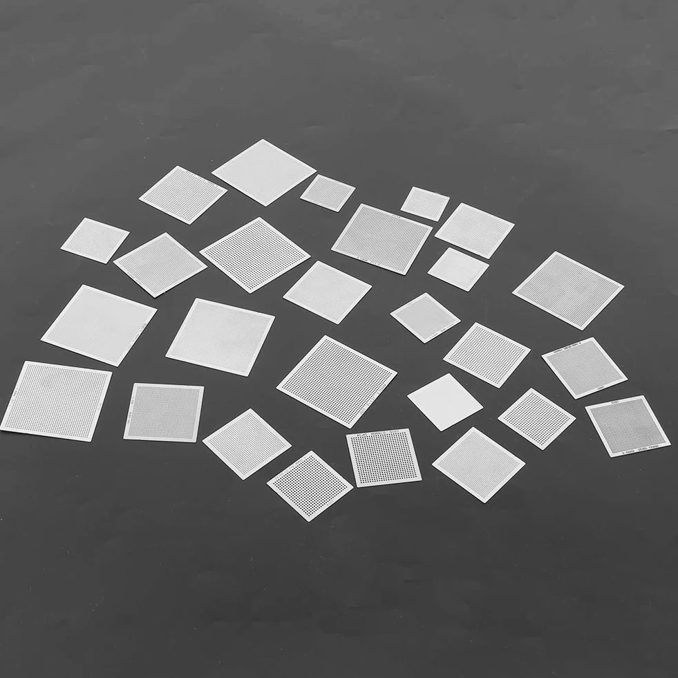 Szablony Uniwersalne 27 szt. Zestaw Szablonów BGA Reballing Rework