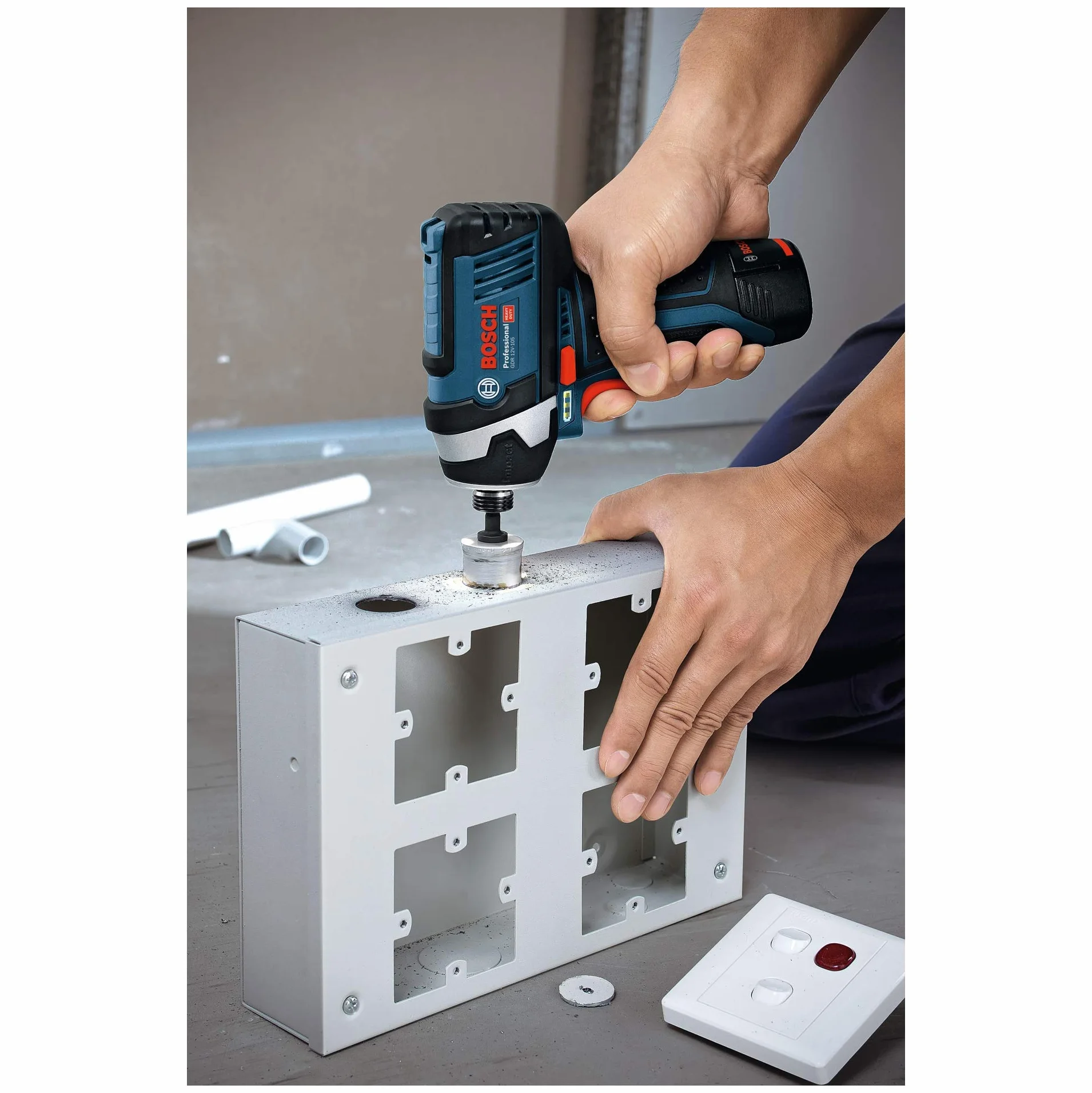 Bosch Professional akumulatorowa wkrętarka udarowa GDR 12V-105 105 Nm 12V